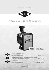 WITA go.future 2-60 LED Serie Original Einbau- Und Betriebsanleitung