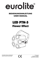 EuroLite LED PTN-5 Flower Effect Bedienungsanleitung