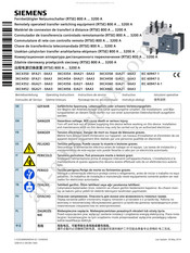 Siemens 3KC4352 - 0GA21 - 0AA3 Betriebsanleitung
