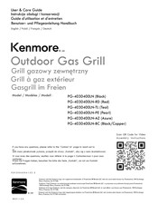 Kenmore PG-4030400LN-AZ Bedienungsanleitung