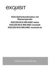 exquisit KGC320-95-E-WS-040C Gebrauchsanweisung