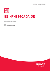 Sharp ES-NFH814CADA-DE Bedienungsanleitung