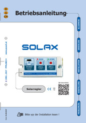 Pausch Solax Betriebsanleitung