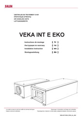 Salda VEKA INT E 1000/12,0-L1 EKO Montageanleitung