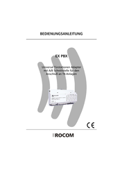 Rocom EX PBX Bedienungsanleitung