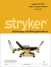 Stryker 6083 Bedienungs- Und Wartungshandbuch