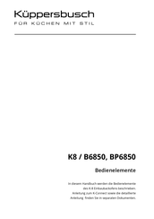 Küppersbusch B6850 Handbuch