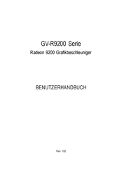 Gigabyte GV-R9200-Serie Benutzerhandbuch