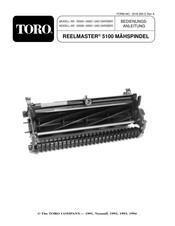 Toro REELMASTER 5100 Bedienungsanleitung
