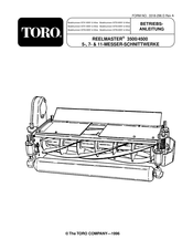 Toro 03741-60001 Betriebsanleitung