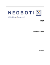 neobotix ROX Betriebsanleitung