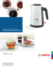 Bosch TWK6A GB Serie Gebrauchsanleitung
