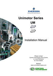 Control Techniques Unimotor UM Serie Installationsanleitung