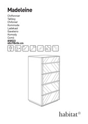 Habitat Madeleine 818523 Montageanleitung