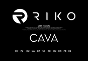 RIKO Cava Benutzerhandbuch
