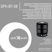 GMB Audio SPK-BT-08-R Handbuch
