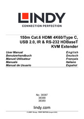 Lindy 38387 Benutzerhandbuch