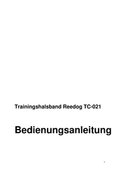 Reedog TC-021 Bedienungsanleitung