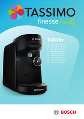 Bosch TASSIMO finesse friendly TAS16-Serie Bedienungsanleitung