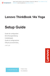 Lenovo ThinkBook 14s Yoga Einrichtungsanleitung