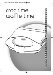 Moulinex croc time SM150442 Bedienungsanleitung