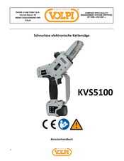 Volpi KVS5100 Benutzerhandbuch