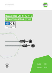 RECA dimos UNI-RT 12 Bedienungsanleitung