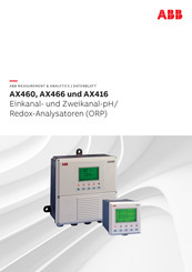 ABB AX460 Bedienungsanleitung