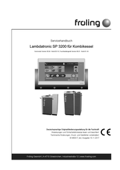 Froling Lambdatronic SP 3200 Servicehandbuch