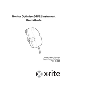 X-Rite DTP92 Bedienungsanleitung