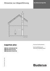 Buderus Logamax plus GB162-30 T40 S Hinweise Zur Abgasführung