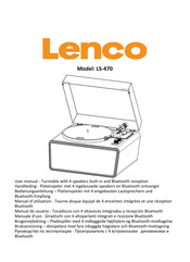 LENCO LS-470 Bedienungsanleitung