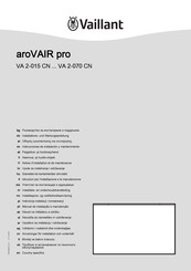 Vaillant aroVAIR VA 2-015 CN Installations- Und Wartungsanleitung