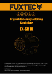 Fuxtec FX-GH10 Original Bedienungsanleitung