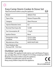 Easy Camp T32 Gebrauchsanweisung