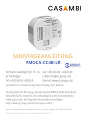 Casambi YMOCA-CC4B-LR Montageanleitung