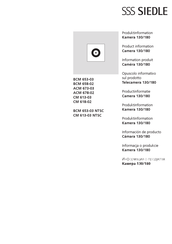 SSS Siedle CM 618-02 Produktinformation