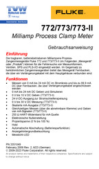 Fluke 773-II Gebrauchsanweisung