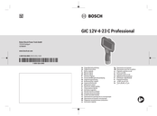 Bosch Professional GIC 12V-4-23 C Originalbetriebsanleitung