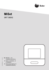 Bulex MiSet SRT 380f/2 Betriebs Und Installationsanleitung