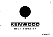 Kenwood KW-4066 Bedienungsanleitung