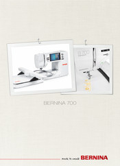 Bernina B 700 Bedienungsanleitung