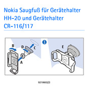 Nokia CR-116 Bedienungsanleitung