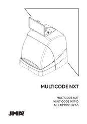 JMA MULTICODE NXT Benutzerhandbuch