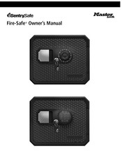 Masterlock SentrySafe Fire-Safe Benutzerhandbuch