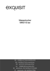 exquisit WK6119 isw Gebrauchsanweisung