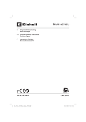 EINHELL TC-JS 18/2700 Li Originalbetriebsanleitung