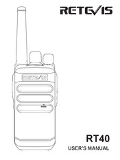 Retevis RT40 Bedienungsanleitung