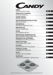 Candy S60 HBGS Installations- Und Bedienanleitung