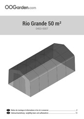 OOGarden Rio Grande 0453-0007 Gebrauchsanleitung